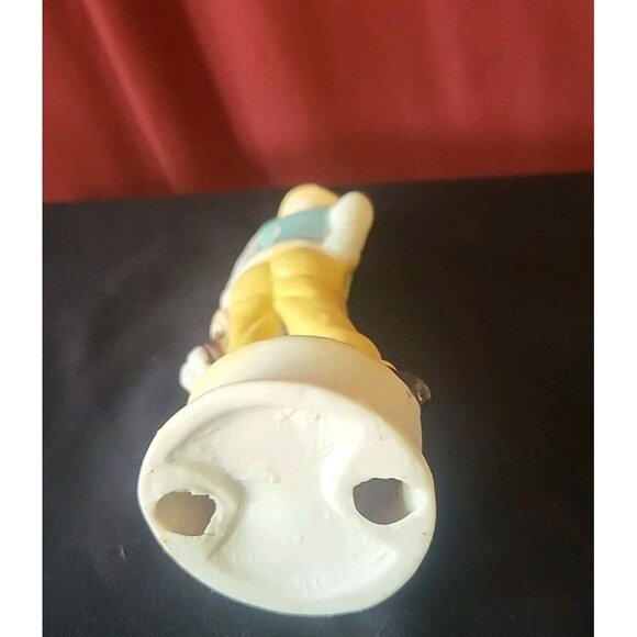 Vintage Hobo Derby 6 1/4" Clown Bisque Figurine - Picture 5 of 10